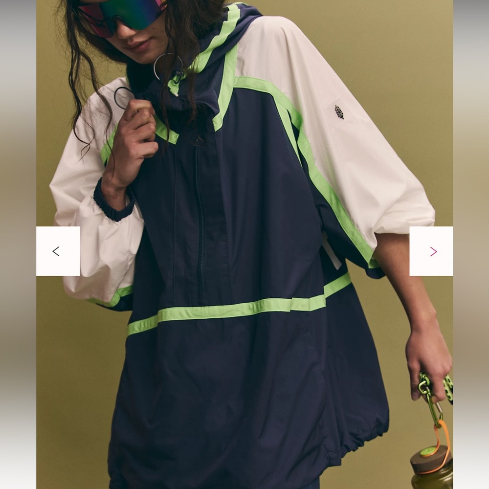 Free People Care FP Like The Wind Logo Jacket - Picture 3 of 12